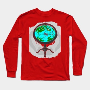 Vintage World Globe Long Sleeve T-Shirt